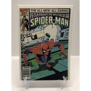 Peter Parker The Spectacular Spiderman #114 1985